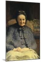 Portrait of Mrs Casiraghi Oriani-Giovanni Segantini-Mounted Giclee Print