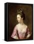 Portrait of Mrs Catherine Swindell, 1769-72-Joseph Wright of Derby-Framed Stretched Canvas