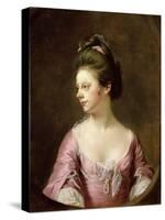 Portrait of Mrs Catherine Swindell, 1769-72-Joseph Wright of Derby-Stretched Canvas