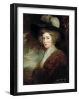 Portrait of Mrs. Charles James Fox, 1784-9-Sir Joshua Reynolds-Framed Giclee Print