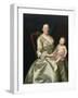 Portrait of Mrs Daniel Rea and Child, 1757-John Singleton Copley-Framed Giclee Print