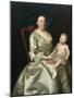Portrait of Mrs Daniel Rea and Child, 1757-John Singleton Copley-Mounted Giclee Print