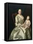 Portrait of Mrs Daniel Rea and Child, 1757-John Singleton Copley-Framed Stretched Canvas