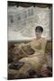 Portrait of Mrs. De Nittis, 1882-Giuseppe De Nittis-Mounted Giclee Print