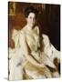 Portrait of Mrs de Ver Warner-Anders Leonard Zorn-Stretched Canvas