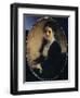 Portrait of Mrs Deschamps, 1875-Tranquillo Cremona-Framed Giclee Print