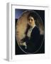 Portrait of Mrs Deschamps, 1875-Tranquillo Cremona-Framed Giclee Print