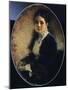 Portrait of Mrs Deschamps, 1875-Tranquillo Cremona-Mounted Giclee Print