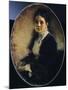 Portrait of Mrs Deschamps, 1875-Tranquillo Cremona-Mounted Giclee Print