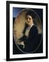 Portrait of Mrs Deschamps, 1875-Tranquillo Cremona-Framed Giclee Print