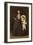 Portrait of Mrs. Edward L. Davis and Her Son, Livingston Davis, 1890 (Oil on Canvas)-John Singer Sargent-Framed Giclee Print