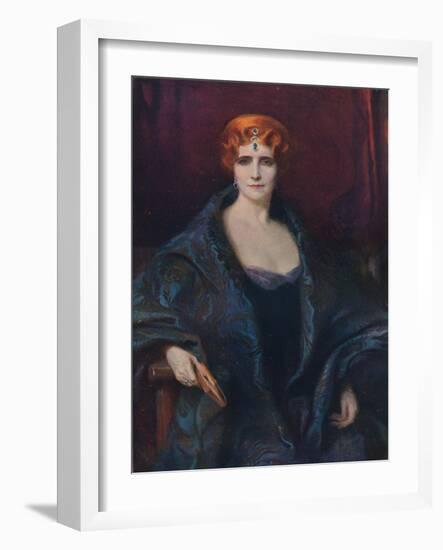 'Portrait of Mrs. Elinor Glyn', 1912-Philip A de Laszlo-Framed Giclee Print