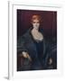 'Portrait of Mrs. Elinor Glyn', 1912-Philip A de Laszlo-Framed Giclee Print