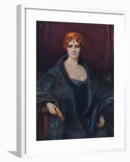 'Portrait of Mrs. Elinor Glyn', 1912-Philip A de Laszlo-Framed Giclee Print