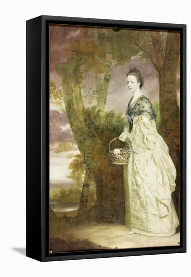Portrait of Mrs Elizabeth Riddell, 1763-Sir Joshua Reynolds-Framed Stretched Canvas