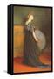 Portrait of Mrs Francis Stanton Blake, 1908-Julius Leblanc Stewart-Framed Stretched Canvas