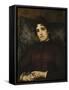 Portrait of Mrs. Frank D. Millet, 1886-Sir Lawrence Alma-Tadema-Framed Stretched Canvas