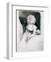 Portrait of Mrs Fuseli, 1741-1825-Henry Fuseli-Framed Giclee Print