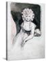 Portrait of Mrs Fuseli, 1741-1825-Henry Fuseli-Stretched Canvas