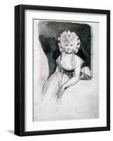 Portrait of Mrs Fuseli, 1741-1825-Henry Fuseli-Framed Giclee Print