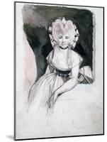 Portrait of Mrs Fuseli, 1741-1825-Henry Fuseli-Mounted Giclee Print