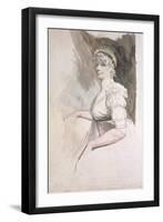 Portrait of Mrs Fuseli, C.1798-Henry Fuseli-Framed Giclee Print