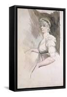 Portrait of Mrs Fuseli, C.1798-Henry Fuseli-Framed Stretched Canvas