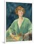 Portrait of Mrs Gribble-Augustus Edwin John-Framed Giclee Print