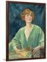 Portrait of Mrs Gribble-Augustus Edwin John-Framed Giclee Print