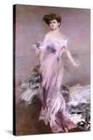 Portrait of Mrs. Howard-Johnston, 1906-Giovanni Boldini-Stretched Canvas