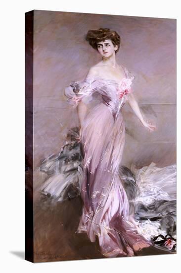 Portrait of Mrs. Howard-Johnston, 1906-Giovanni Boldini-Stretched Canvas