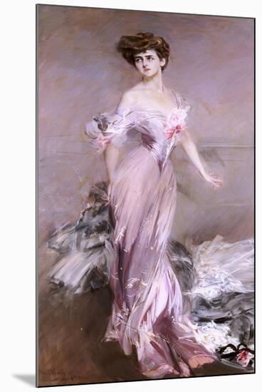 Portrait of Mrs. Howard-Johnston, 1906-Giovanni Boldini-Mounted Giclee Print