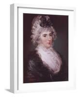 Portrait of Mrs Janet Grizel, 1794-John Russell-Framed Giclee Print