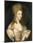 Portrait of Mrs. John Musters C.1777-80-Sir Joshua Reynolds-Mounted Giclee Print