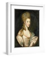 Portrait of Mrs. John Musters C.1777-80-Sir Joshua Reynolds-Framed Giclee Print