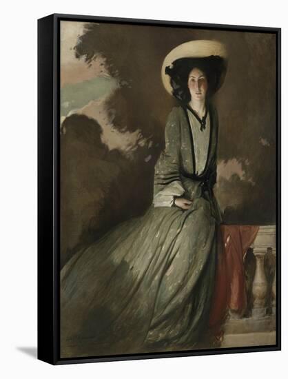 Portrait of Mrs. John White Alexander, 1902-John White Alexander-Framed Stretched Canvas