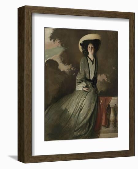 Portrait of Mrs. John White Alexander, 1902-John White Alexander-Framed Giclee Print