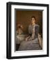 Portrait of Mrs. Joseph Chamberlain (1864-1957), 1891 (Oil on Canvas)-John Everett Millais-Framed Premium Giclee Print