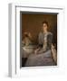 Portrait of Mrs. Joseph Chamberlain (1864-1957), 1891 (Oil on Canvas)-John Everett Millais-Framed Premium Giclee Print