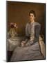 Portrait of Mrs. Joseph Chamberlain (1864-1957), 1891 (Oil on Canvas)-John Everett Millais-Mounted Premium Giclee Print