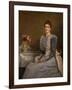 Portrait of Mrs. Joseph Chamberlain (1864-1957), 1891 (Oil on Canvas)-John Everett Millais-Framed Giclee Print