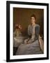 Portrait of Mrs. Joseph Chamberlain (1864-1957), 1891 (Oil on Canvas)-John Everett Millais-Framed Giclee Print