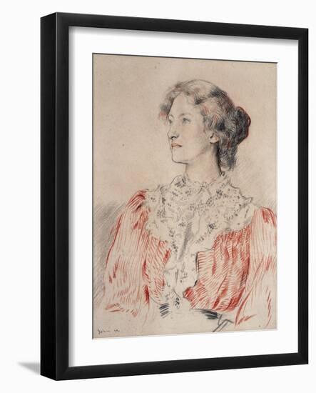 Portrait of Mrs. Limond, 1899-Augustus Edwin John-Framed Giclee Print