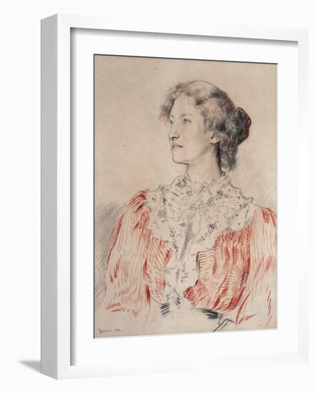 Portrait of Mrs. Limond, 1899-Augustus Edwin John-Framed Giclee Print