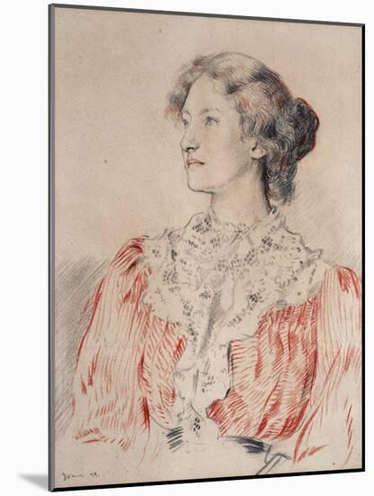 Portrait of Mrs. Limond, 1899-Augustus Edwin John-Mounted Giclee Print