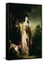 Portrait of Mrs. Lowndes-Stone circa 1775-Thomas Gainsborough-Framed Stretched Canvas