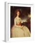 Portrait of Mrs. Moody Second Wife of Samuel Moody-George Romney-Framed Giclee Print