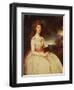 Portrait of Mrs. Moody Second Wife of Samuel Moody-George Romney-Framed Giclee Print