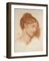 Portrait of Mrs Murray Marks, 1868-Dante Gabriel Charles Rossetti-Framed Giclee Print