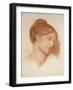 Portrait of Mrs Murray Marks, 1868-Dante Gabriel Charles Rossetti-Framed Giclee Print